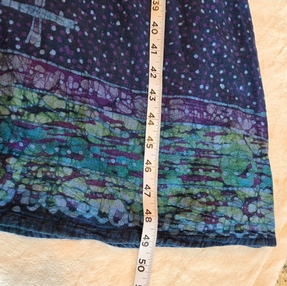 Nnamdi Ibenagu Spirit of Courage African Batik Tie Dye Dress - Size Small - Picture 16 of 16